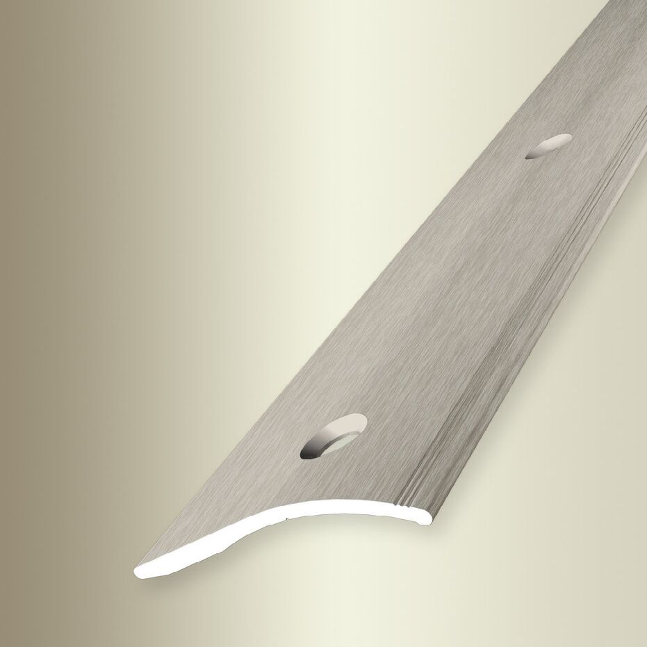 Profili di altezza e regolazione Küberit, larghezza 40 mm, lunghezza 1000 mm, altezza del bordo 0 - 18 mm, alluminio anodizzato
