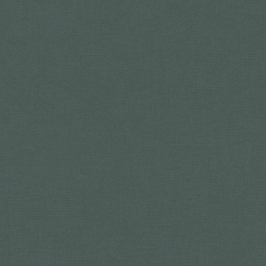 A.S. Creation Stili di viaggio 392664 Carta da parati in tessuto non tessuto Colore unito 10,05 m x 0,53 m Petrolio