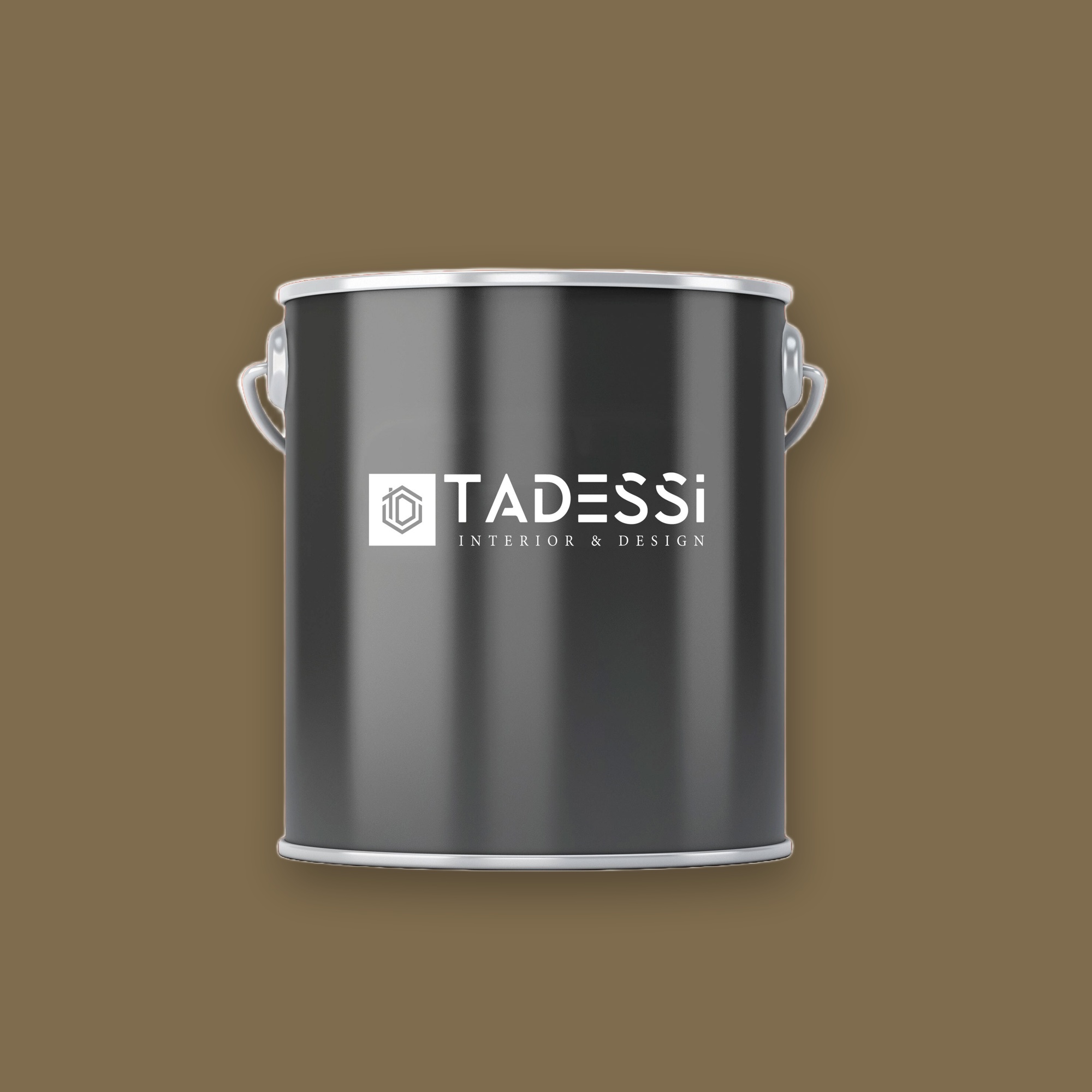 TADESSI Wall Select Wall Paint Brown - Caramel Brown - Pittura per interni di alta qualità - Intensità di colore intensa
