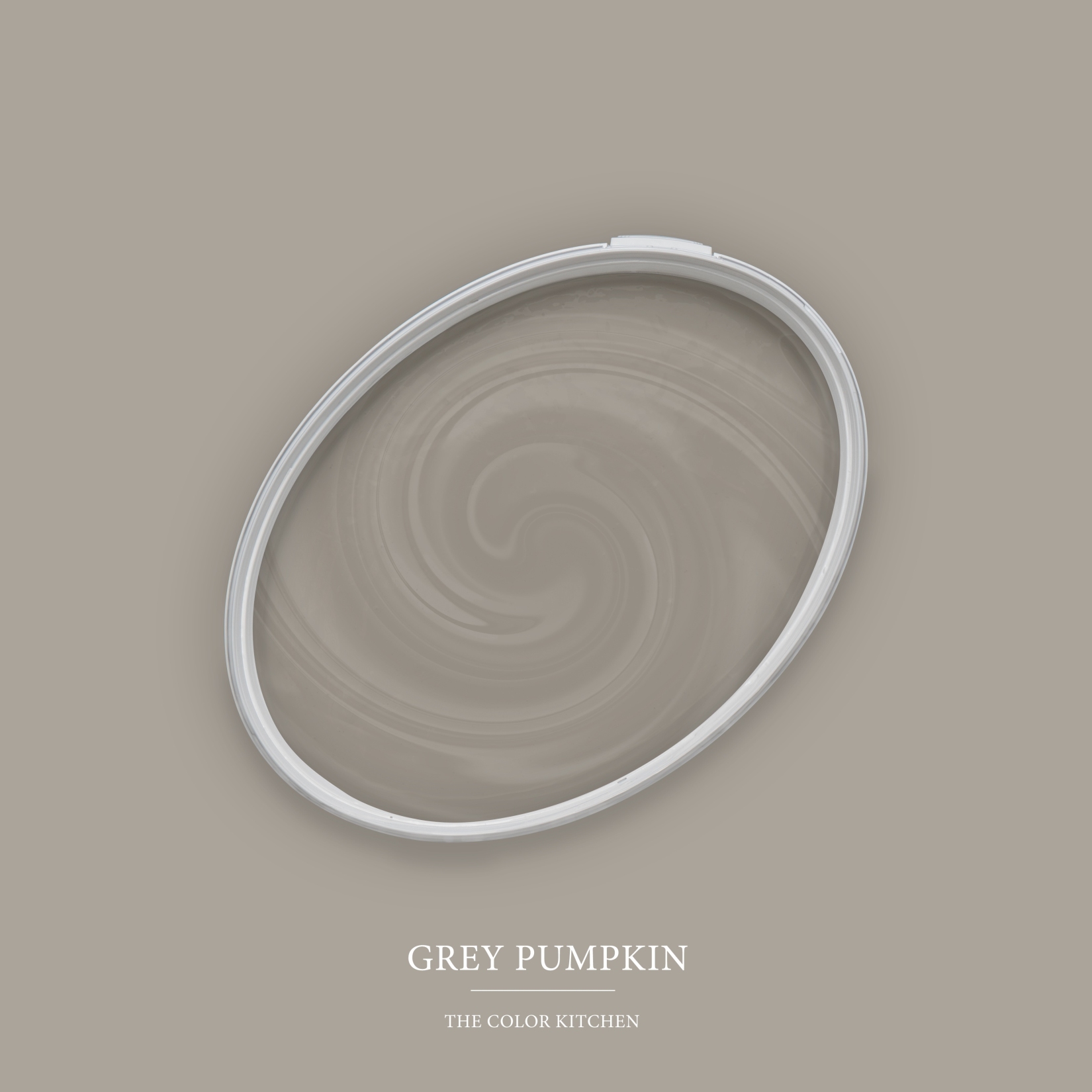 Pittura murale Taupe opaca The Color Kitchen Grey Pumpkin Pittura a emulsione per interni esclusiva, ad alta coprenza