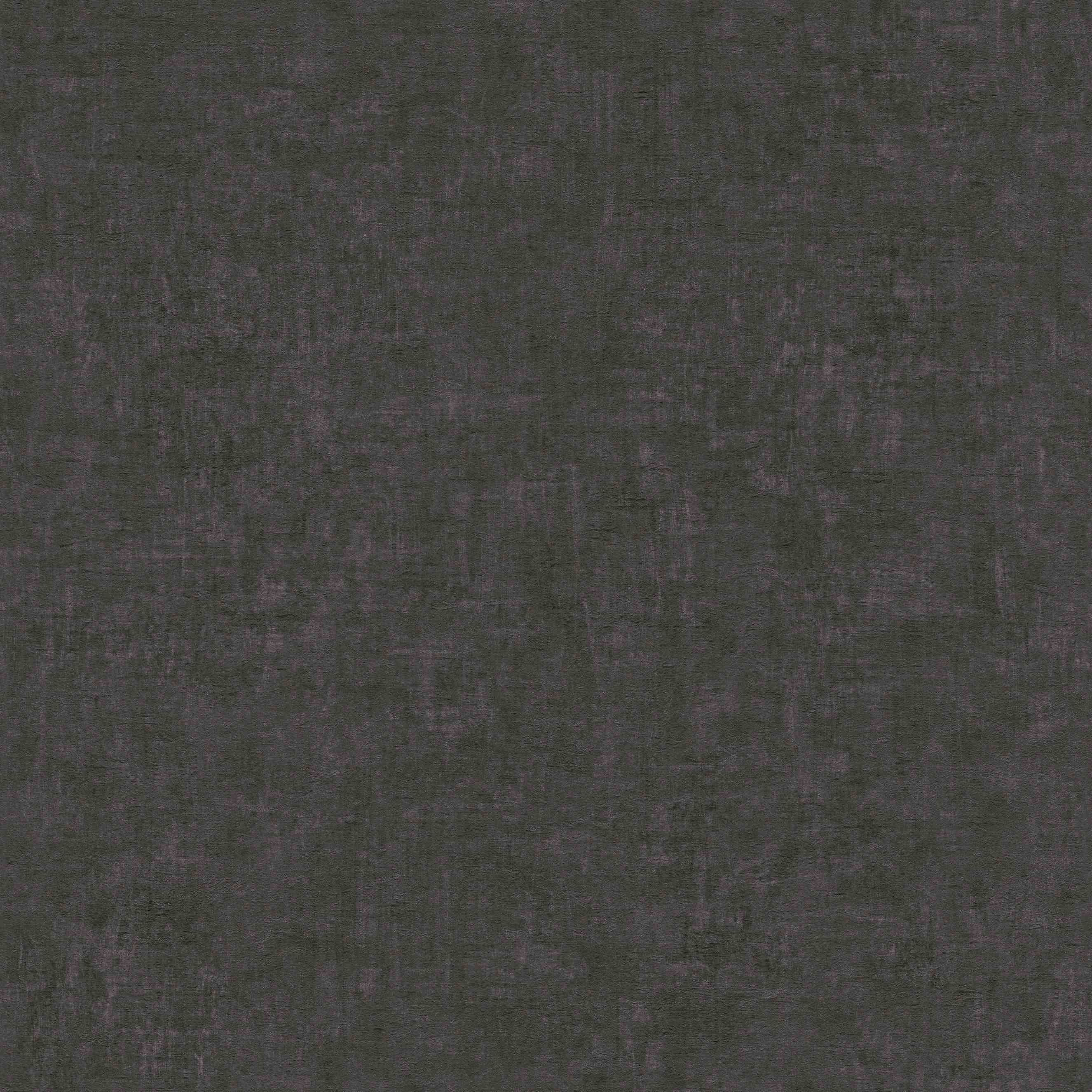 Rasch Factory IV 429268 Carta da parati in tessuto non tessuto Tinta unita 0,53 x 10,05 m Nero
