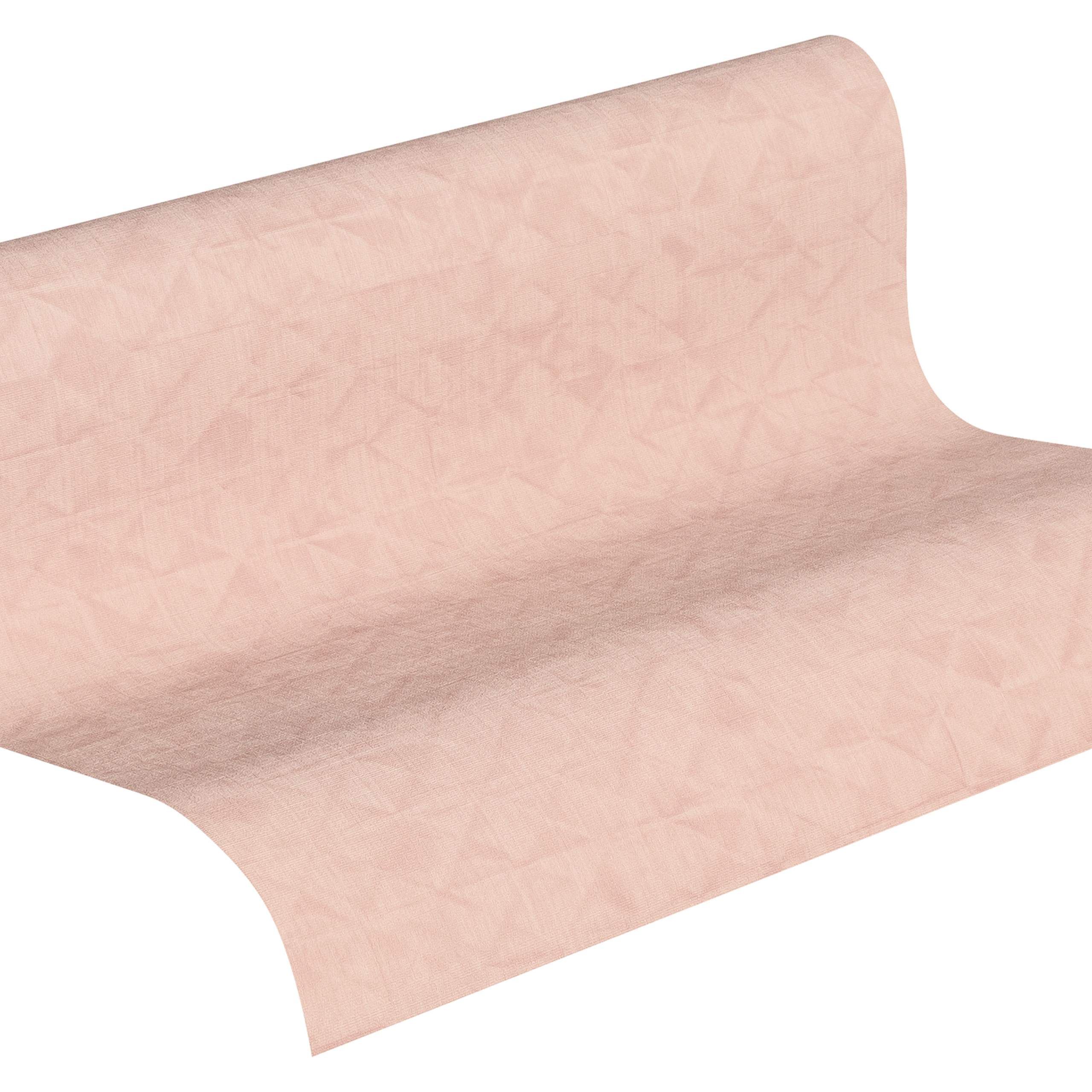 A.S. Creation Exotic Life 372841 Carta da parati in tessuto non tessuto Tinta unita University 0,53 x 10,05 m Rosa