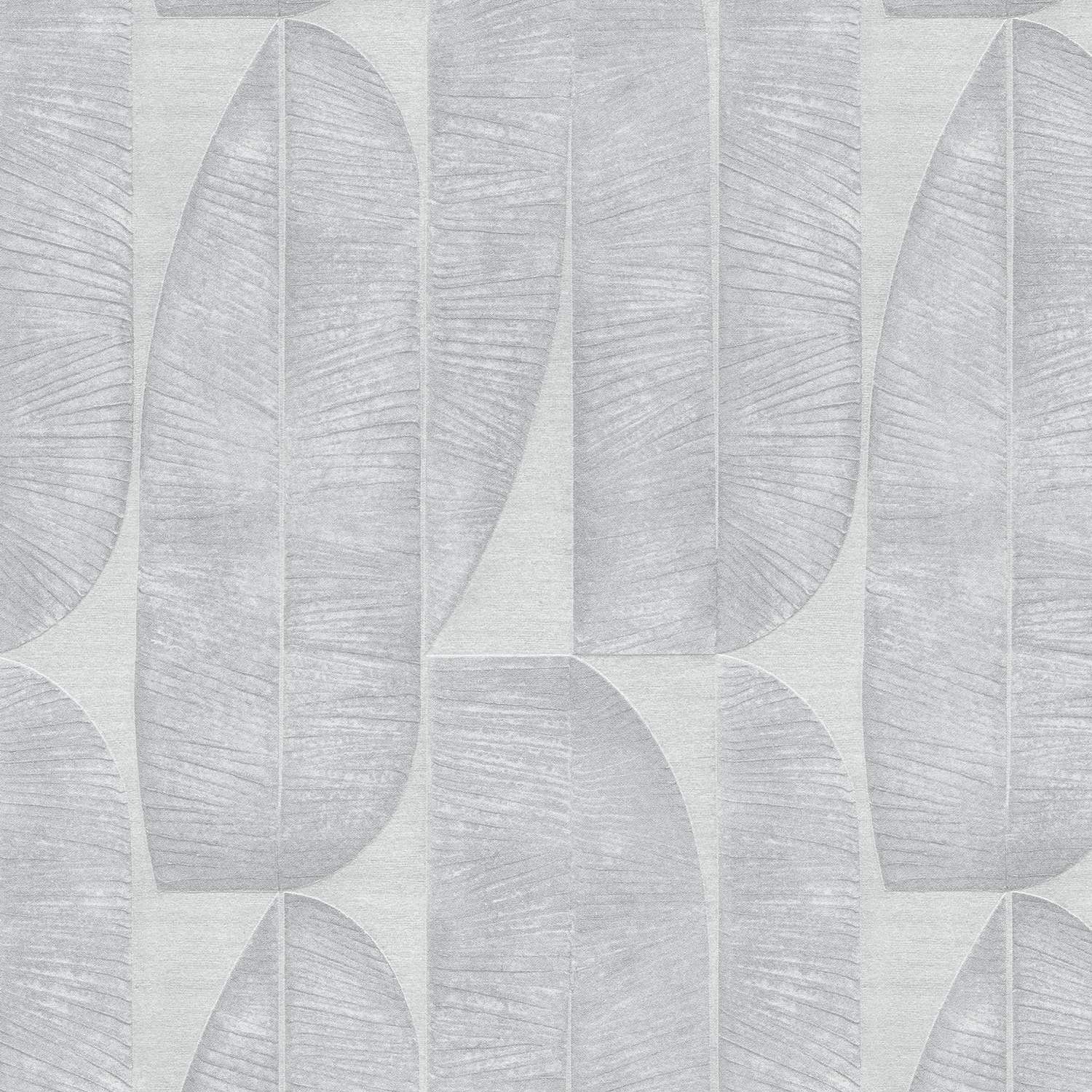 A.S. Creation Storie di vita 396582 Carta da parati in tessuto non tessuto Alberi e foglie 0,53 x 10,05 m Grigio
