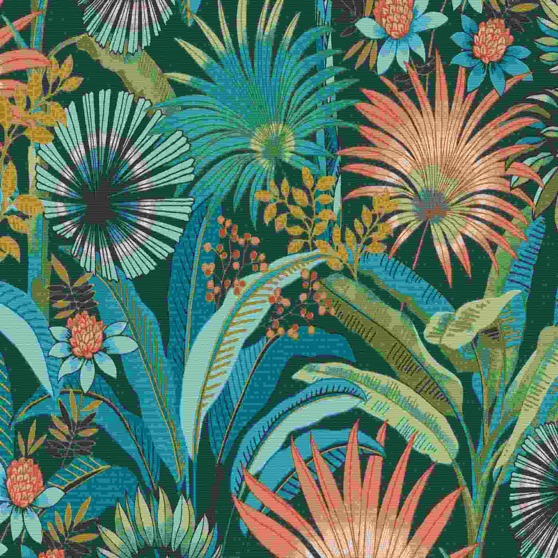 Carta da parati non tessuta 10390-19 fiori floreali 0,53 x 10,05 m Martinique Erismann