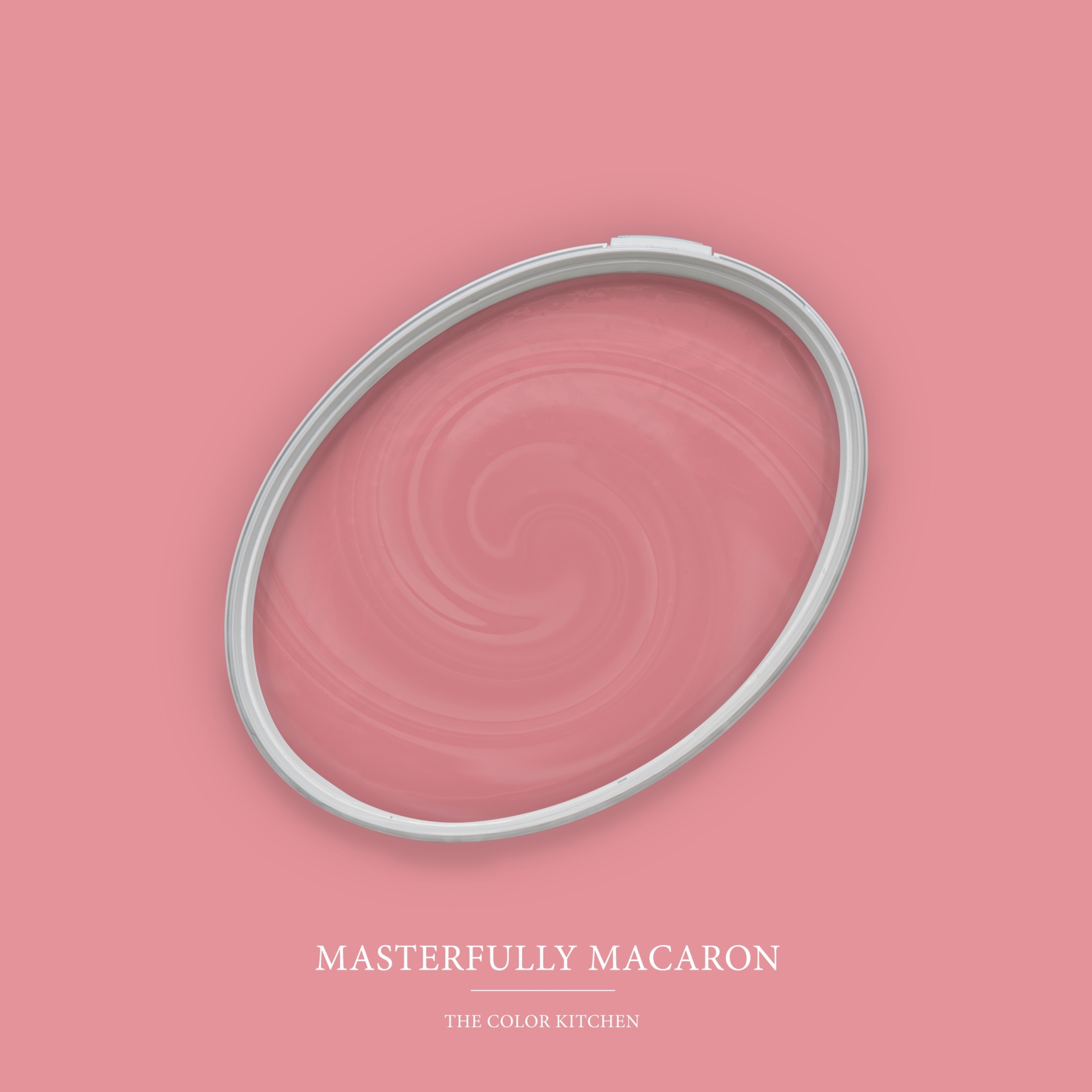 Pittura murale rosa opaco The Color Kitchen Masterfully Macaron Emulsione per interni esclusiva