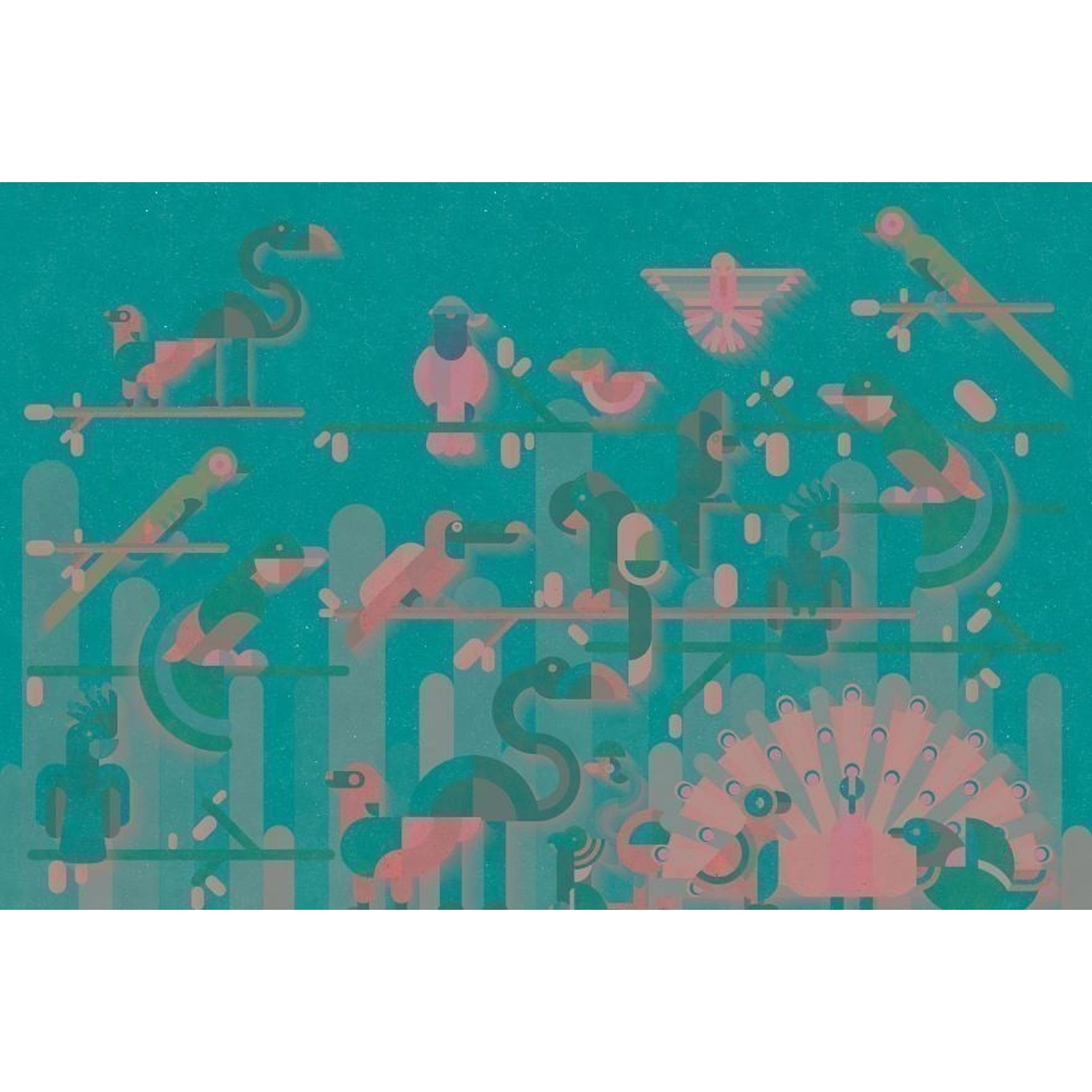 A.S. Creation Walls by Patel 1 DD110956 Carta da parati fotografica Tessuto non tessuto Varie dimensioni Astratto Verde