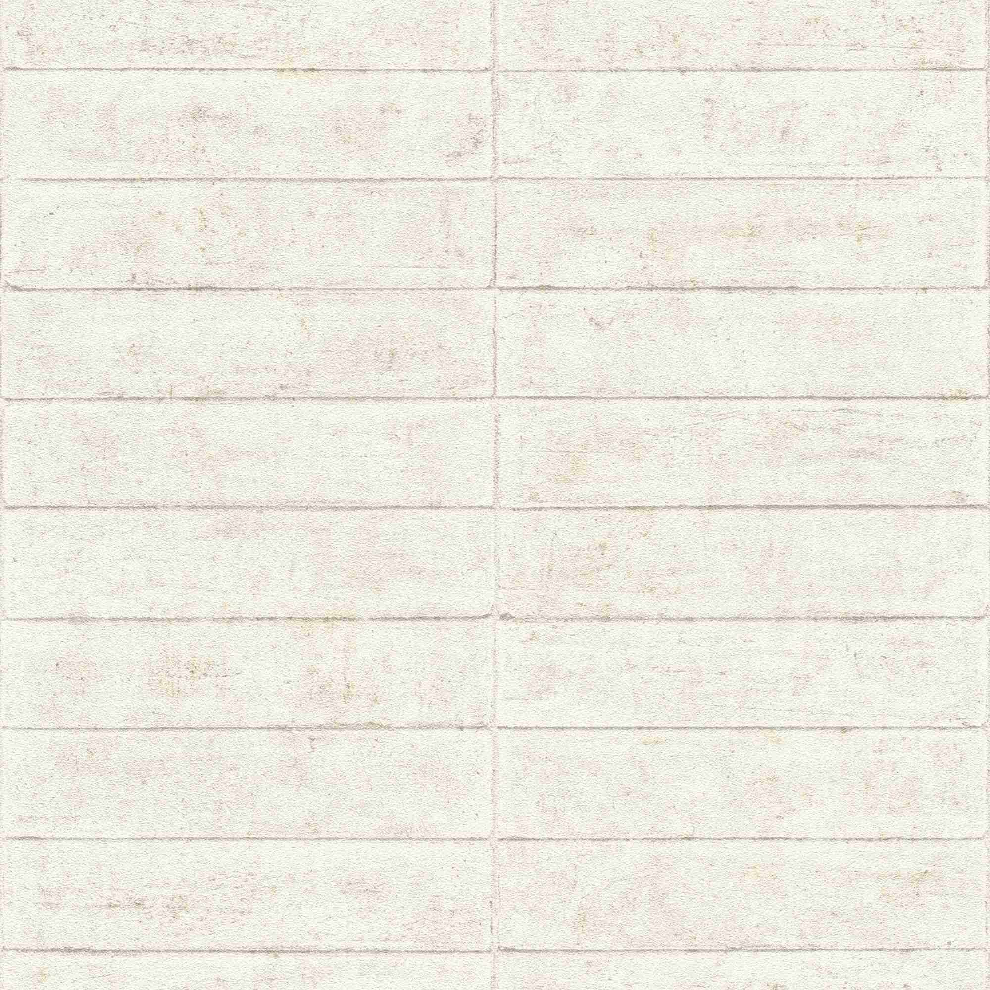 Carta da parati non tessuta 499612 White Pattern Motifs Factory V Rasch