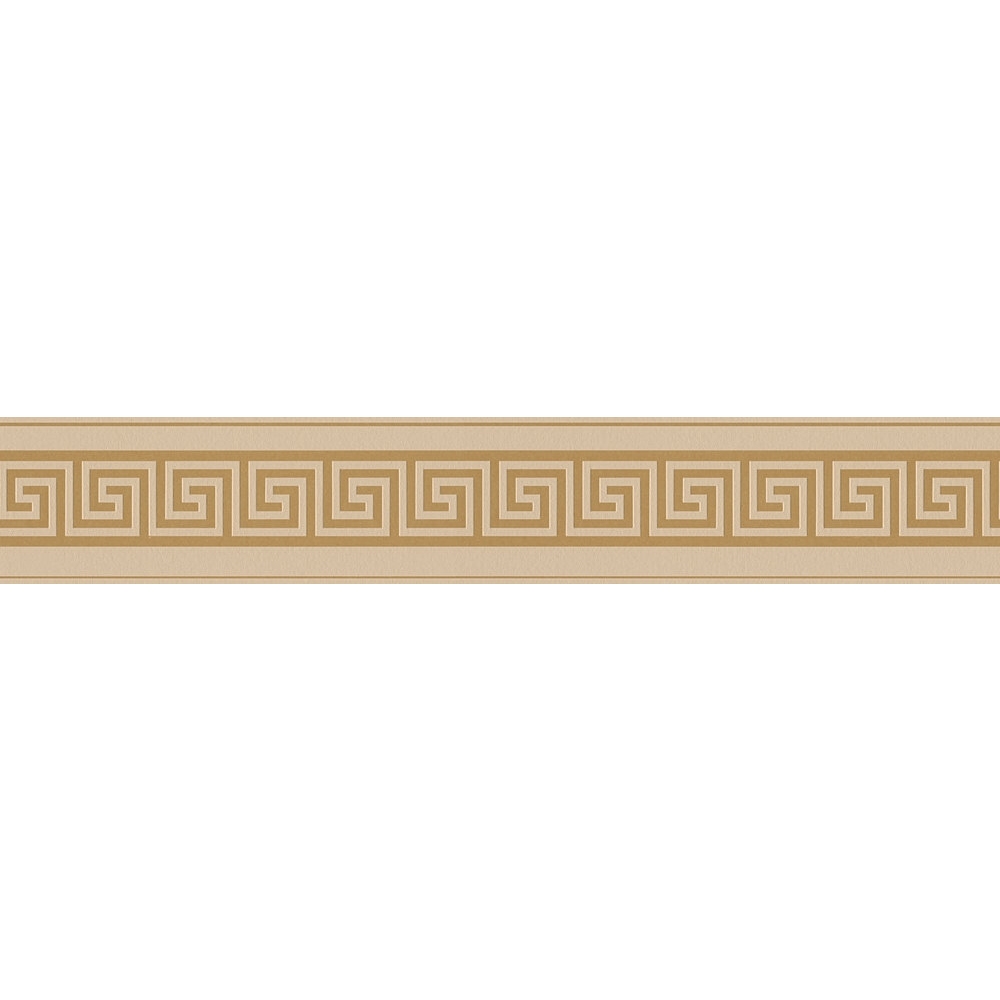 A.S. Creation Solo bordi 11 383938 Bordo in tessuto non tessuto Geometrico 5,00 x 0,10 m Oro