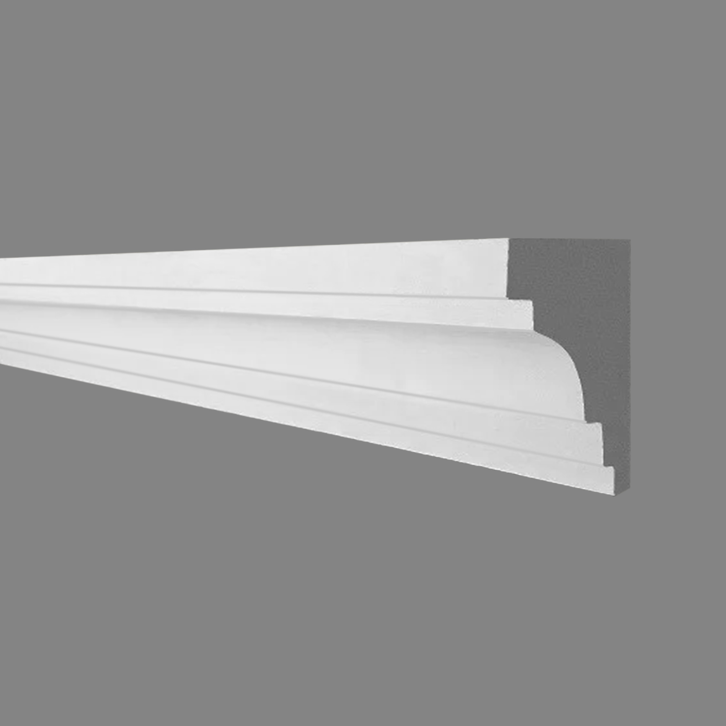 Modanatura in gesso PROVISTON Heidelberg Stucco in gesso autentico 50 x 70 x 1000 mm Modanature in gesso