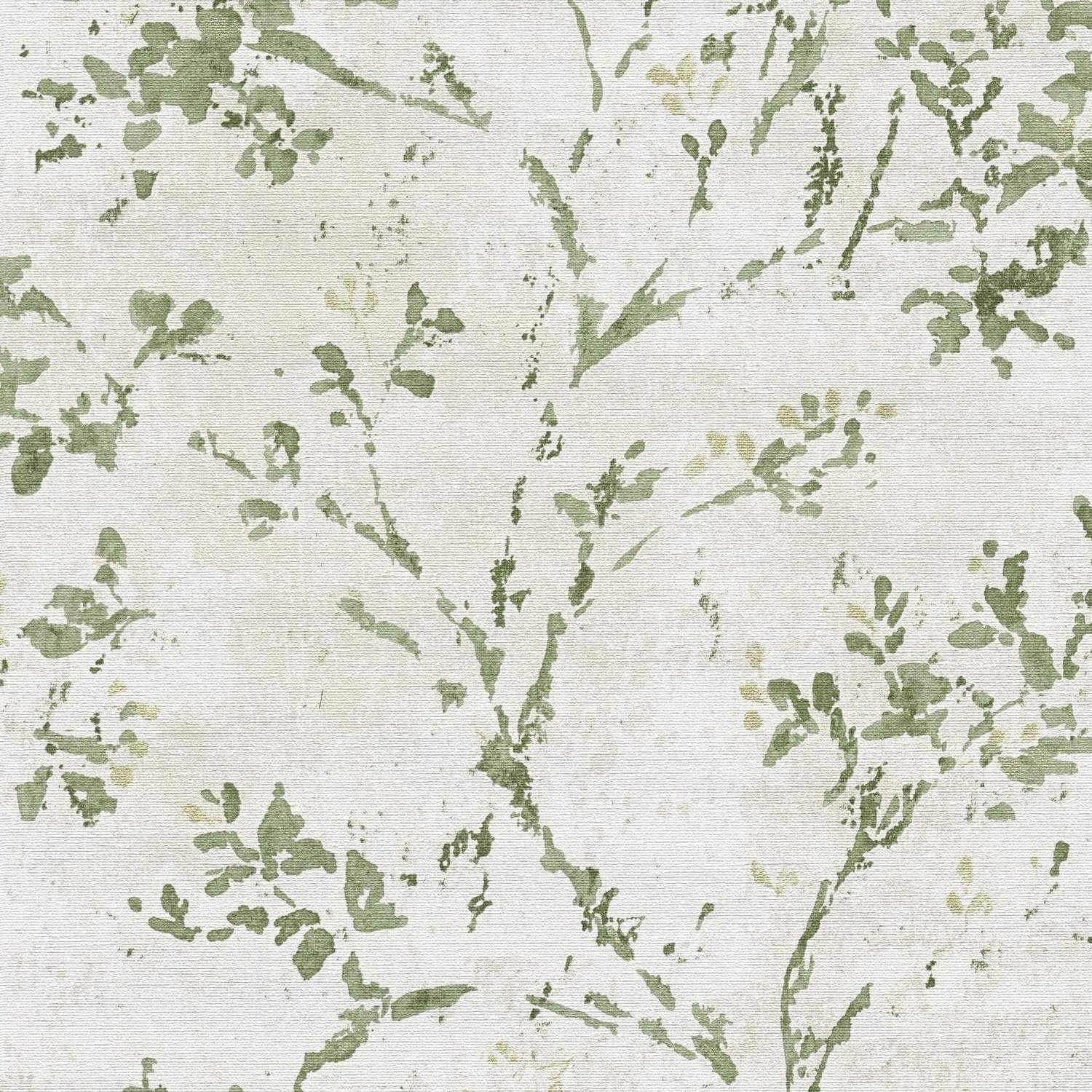 A.S. Creation Stories of Life 396504 Carta da parati in tessuto non tessuto aspetto floreale 0,53 x 10,05 m Beige