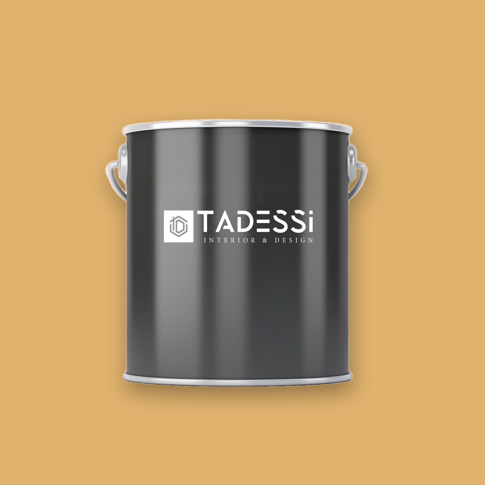 TADESSI Wall Select - Pittura murale Giallo - Ambra - Pittura per interni di alta qualità - Colore intenso