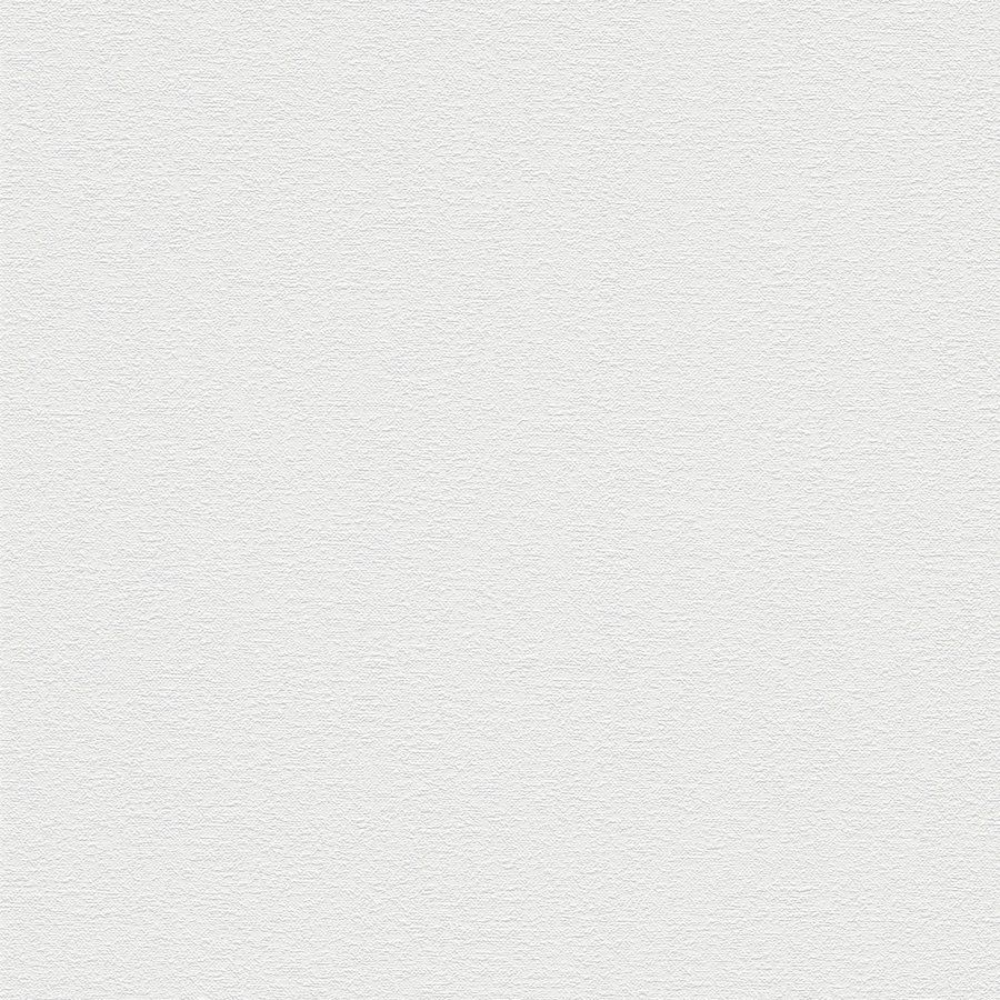 A.S. Creation Stili di viaggio 392163 Carta da parati in tessuto non tessuto Tinta unita 10,05 m x 0,53 m Bianco
