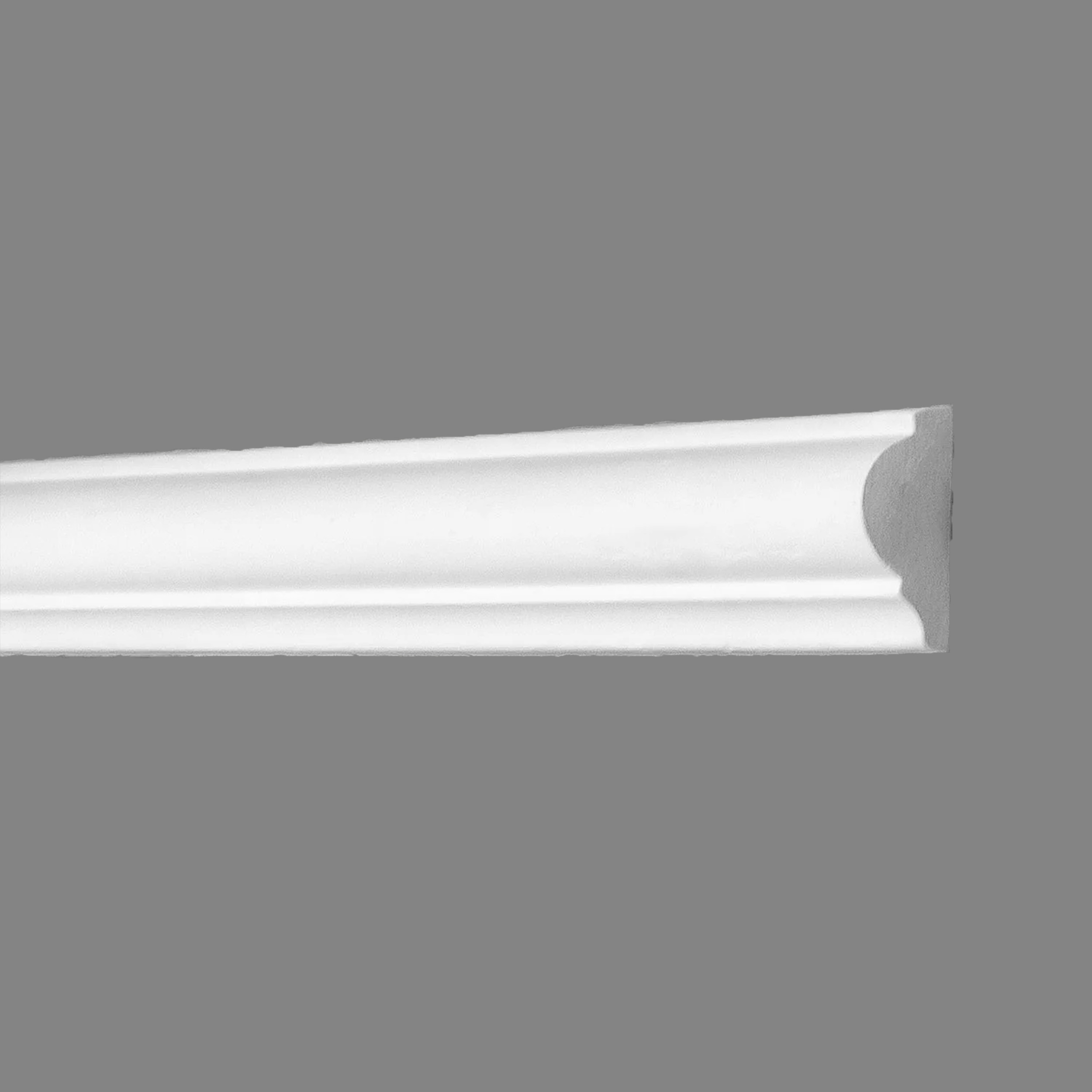 PROVISTON Modanatura decorativa Iserlohn Gesso 21 x 910 mm Modanatura murale Bianco